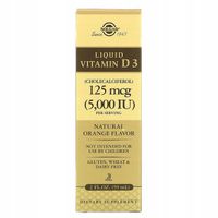 Solgar Witamina D3 w płynie 5000 IU 59 ml