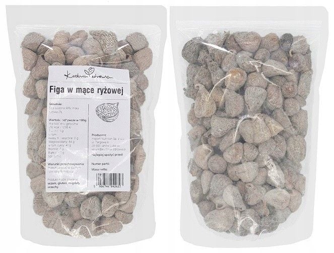 Figa w mące ryżowej naturalne KUCHNIA ZDROWIA 1kg zdjęcie 3
