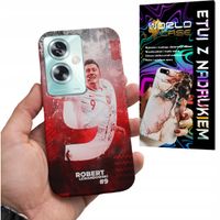 ETUI CASE DO OPPO A79 5G - FC BARCELONA LEWANDOWSKI PIŁKARSKIE WZORY