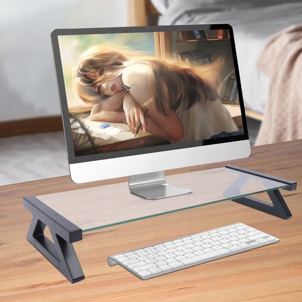 MOZOS DUAL RISER S PODSTAWA PÓŁKA POD DWA MONITORY KOMPUTER LAPTOP UCHWYT zdjęcie 5