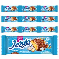 Pakiet Ciastka Jeżyki Kokosowe w czekoladzie 10x140 g Goplana