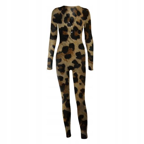 PIŻAMA Rozpinana klapka na pupie PANTERKA r.XL na Arena.pl