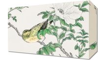 Obraz 30x20cm Bulbul and Rosa, Kashu Japoński Vintage do Salonu