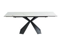 Stół do jadalni rozkładany dla 4 do 8 osób z ceramiki i metalu nowoczesny