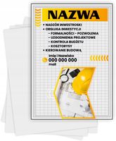 Ulotki A5 reklamowe firmowe 5000 szt dużo wzorów NADZÓR INWESTORSKI