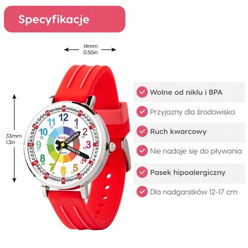 Kiddus Nauczyciel Czasu Polski Czerwony na Arena.pl