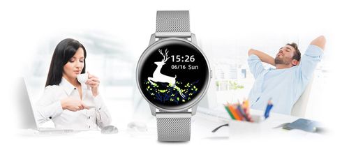 Damski SMARTWATCH G. Rossi SW015-3 Srebrny na Arena.pl