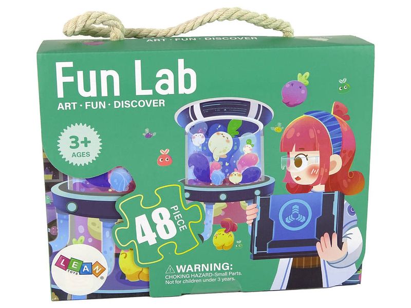 Puzzle Dla Dzieci Układanka Laboratorium 48 elem. zdjęcie 1