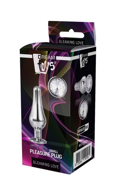 Gleaming Love Silver Pleasure Plug S zdjęcie 1