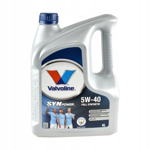 Olej Valvoline SYNPOWER 5W40 4L zdjęcie 3
