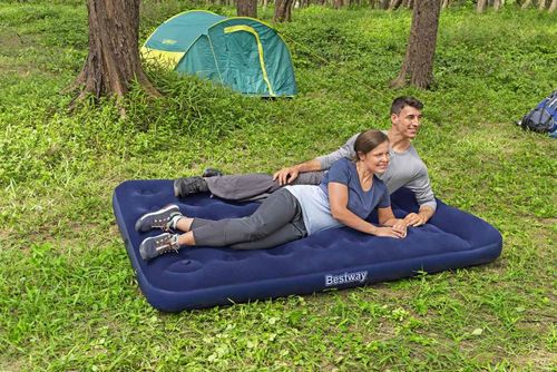 Materac Welurowy Z Pompką 191/137/28Cm Bestway na Arena.pl