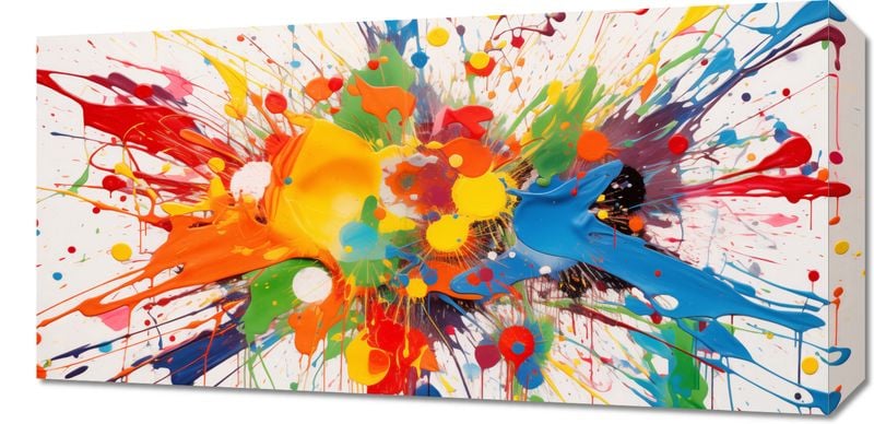 Obraz 60x30cm Eksplozja Kreatywności zdjęcie 1