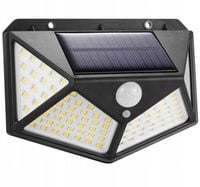 LAMPA SOLARNA ULICZNA WODOODPORNA Z CZUJNIKIEM RUCHU ZMIERZCHU LED WISZĄCA