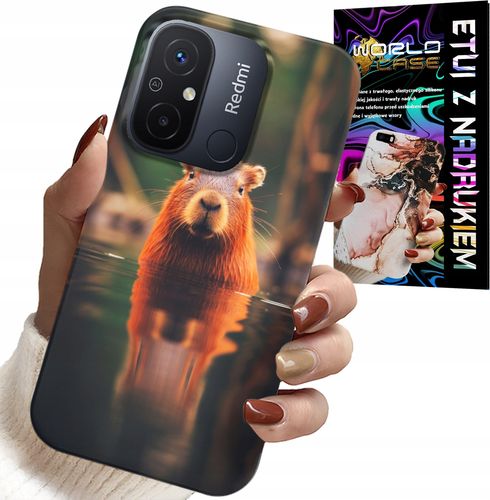 ETUI DO XIAOMI REDMI 12C - SŁODKA KAPIBARA, CAPIBARA, WIELE WZORÓW na Arena.pl