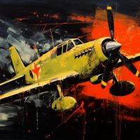 Plakat 60x60cm Barwny Przelot