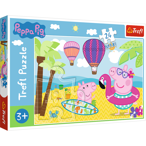 TREFL Puzzle MAXI Świnka Peppa 24 elementy na Arena.pl