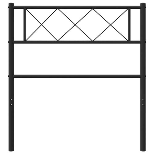 Metalowe wezgłowie, czarne, 100 cm na Arena.pl