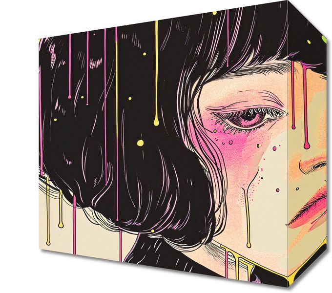 Obraz 20x20cm Strugi Kolorów zdjęcie 1