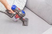 ODKURZACZ PIONOWY DLA DZIECI WCIĄGA AGD NA BATERIE ZABAWKA EDUKACYJNA