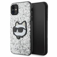 Etui Karl Lagerfeld do iPhone 11, iPhone XR, Srebrny
