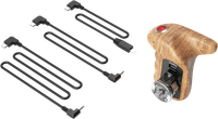 Smallrig 3324 - drewniana rękojeść boczna z rozetą ze zdalnym wyzwalaczem