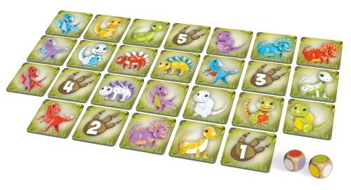 Gra imprezowa na refleks i spostrzegawczość dla całej rodziny - Dinofarma na Arena.pl