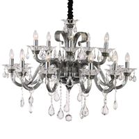 Żyrandol DUNJA 64104-15 świecznikowa z kryształkami maria teresa chrom