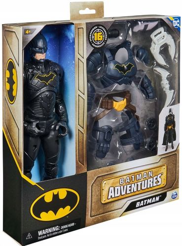 DC COMICS ZESTAW DUŻA FIGURKA BATMAN 30 CM + AKCESORIA 16 ELEMENTÓW na Arena.pl