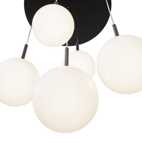 Nowoczesna wisząca lampa Basic Form MOD321PL-05B balls czarne na Arena.pl