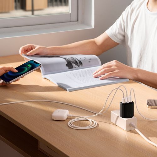 ładowarka sieciowa compact 3x usb 17w czarny na Arena.pl