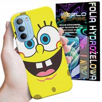 ETUI DO MOTOROLA MOTO G31 4G / G41 4G - SPONGEBOB BAJKI GRY WYBÓR + FOLIA