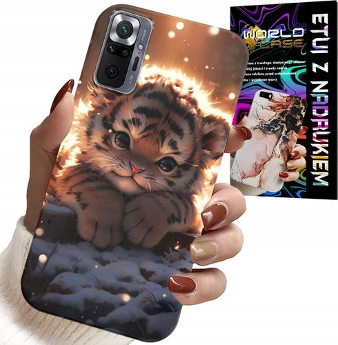 ETUI DO XIAOMI NOTE 10 PRO - Z NADRUKIEM SŁODKI TYGRYSEK OBUDOWA CASE na Arena.pl
