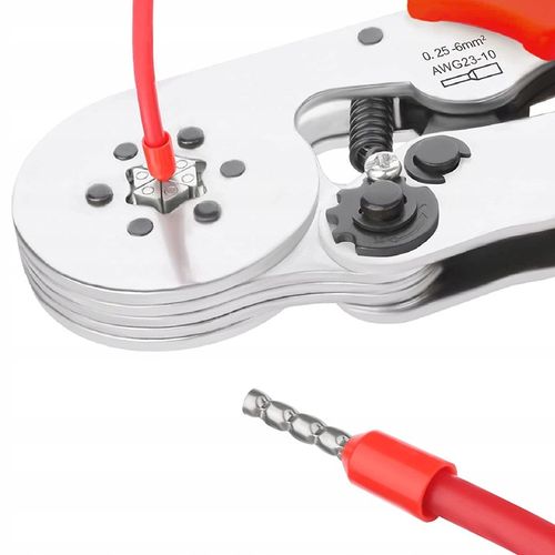 ZACISKARKA PRASKA do tulejek kablowych SZEŚCIOKĄTNA kabli konektorów na Arena.pl