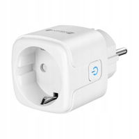 Inteligentne Gniazdko Wifi Kruger&Matz Connect P4 Białe Timer Tuya Km2202