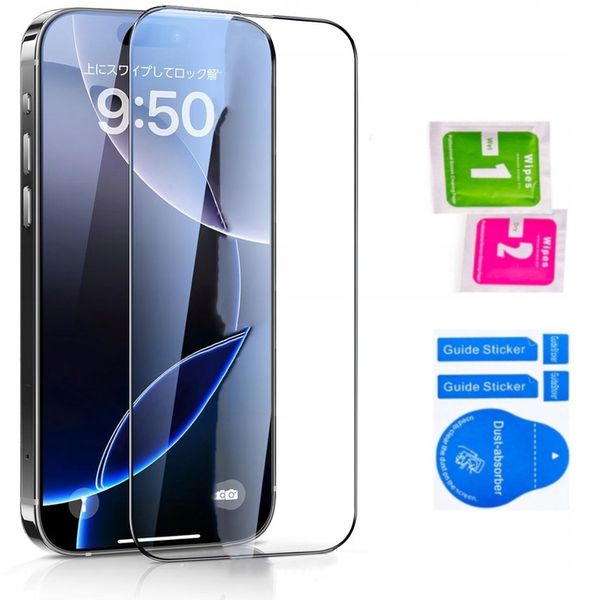 Etui do iPHONE 16 PRO MAX WZMACNIANE 360° SHOCK CLEAR CASE do MagSafe+SZKŁO zdjęcie 6