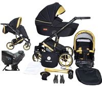 Wózek Dziecięcy Gold Uczio 2w1 Adaptery Maxi Cosi Cybex Xlander Kiddy
