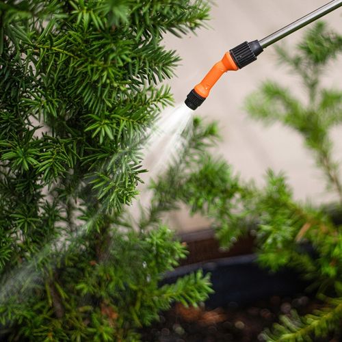 Ręczny OPRYSKIWACZ CIŚNIENIOWY Duża Pojemność 5L REGULACJA Zraszania Lanca na Arena.pl