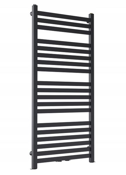 GRZEJNIK ŁAZIENKOWY PRIME-MID 750/630 CZARNY STR zdjęcie 4