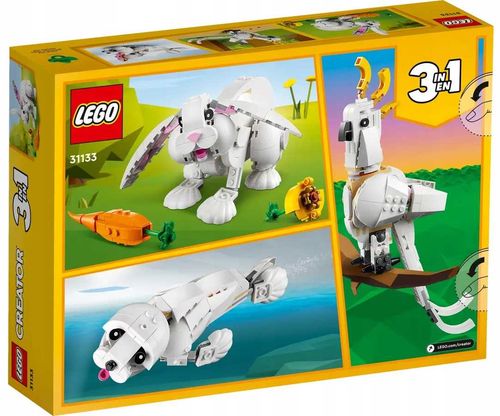 31133 - lego creator - biały królik na Arena.pl