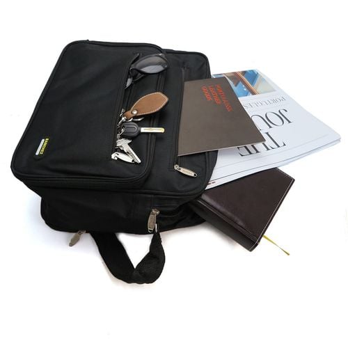 torba męska a4 z nyloni sanchez - czarna na Arena.pl