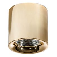 Okrągła lampa sufitowa Mane AZ4157 LED 30W sypialniana nad łóżko złota