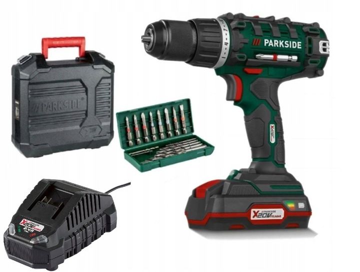 NOWY MODEL WKRĘTARKA PARKSIDE +AKU+BITY PABS X 20V zdjęcie 1