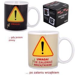 Demotywujący Kubek UWAGA na Arena.pl
