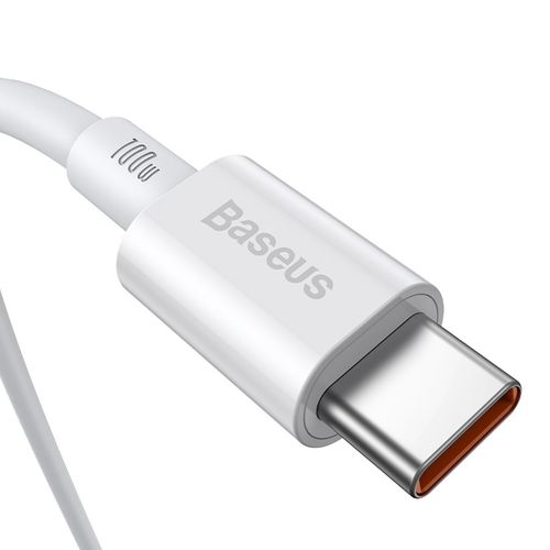 kabel usb-c do usb-c baseus superior series, 100w, 1m (biały) na Arena.pl