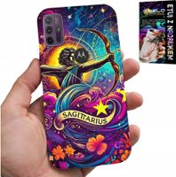 ETUI DO MOTOROLA MOTO G10 / G30 - ZNAK ZODIAKU, STRZELEC ASTRONOMIA PLECKI