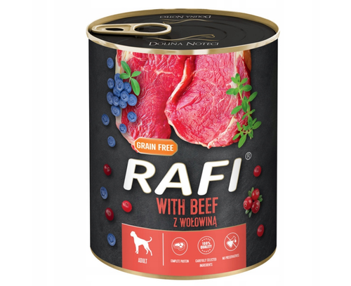 RAFI PREMIUM Mokra karma dla psa Mix smaków 12x800g na Arena.pl