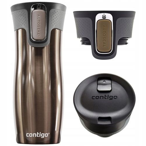 KUBEK TERMICZNY CONTIGO 2095796 West Loop 2.0 470ml - latte na Arena.pl