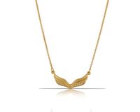 naszyjnik ze skrzydłami i kryształkami z kolekcji classic (c15/sm/26au)