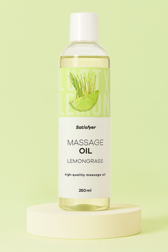 Olejek Do Masażu O Zapachu Trawy Cytrynowej Satisfyer Lemongrass 250 Ml na Arena.pl