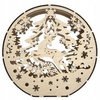 LAMPION DEKORACYJNY BOŻE NARODZENIE LAMPKA ILUMINACJA ŚWIĄTECZNA DEKORACJA